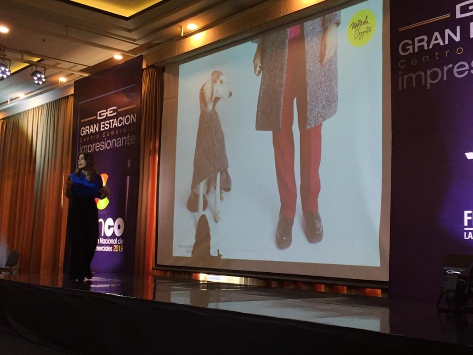 Convención de Centros Comerciales. Cenco 2019 Medellín Colombia. Marcela Seggiaro